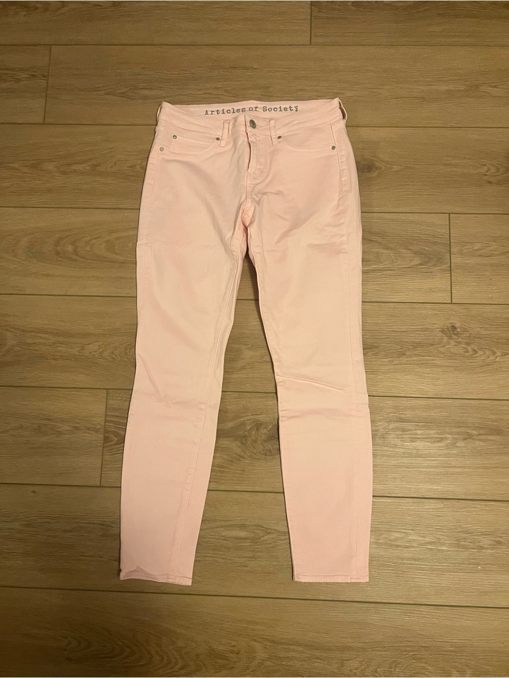 Articles of Society Pastel Pink Women's Skinny Jeans